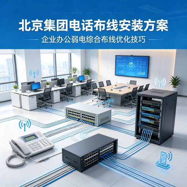 北京集团电话布线安装方案，企业办公弱电综合布线优化技巧